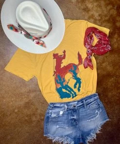 The Ranch House 8 Seconds Bronc Graphic Tee