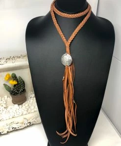 The Ranch House Braided Buffalo Head Lariat