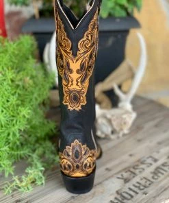 The Ranch House Old Gringo Mackenzie Boot Black