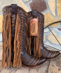The Ranch House Corral Diablo Fringe Boots