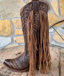 The Ranch House Corral Diablo Fringe Boots