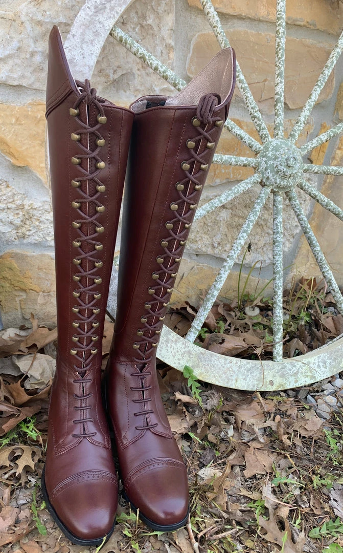 The Ranch House Ariat Capriole Tall Riding Boot - Mahogny Women 4 The Ranch House Ariat Capriole Tall Riding Boot - Mahogny Women