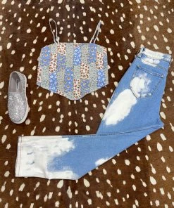 Bae Vely Women Daisy Duke Crop Top