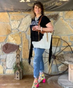 The Ranch House El Paso City Fringe Tote Accessories