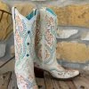 The Ranch House Collections Corral "Coral Reef" Boot