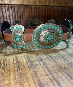The Ranch House Barbosa Rainbow Concho Belt 12 The Ranch House Barbosa Rainbow Concho Belt