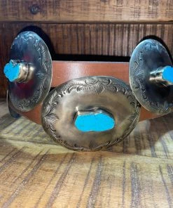 Accessories Barbosa Turquoise Concho Belt