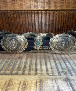 Barbosa Guadalupe Woman Concho Belt Accessories