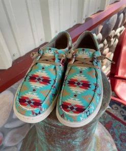 Ariat Hilo Turquoise Saddle Blanket Women