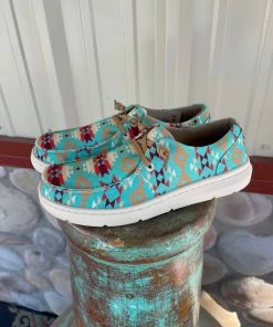 Ariat Hilo Turquoise Saddle Blanket Women