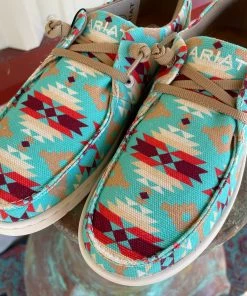 Ariat Hilo Turquoise Saddle Blanket Women