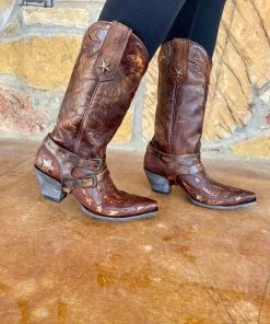The Ranch House Collections Old Gringo Astrid Boot In Brass