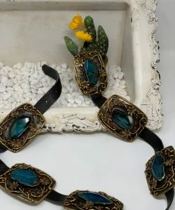 The Ranch House Accessories Barbosa Agatha Concho Belt