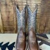 Ariat Round Up Metallic Leopard Boots