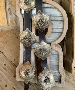 The Ranch House Accessories Barbosa Rockin Rose Belt