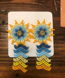The Ranch House Accessories The Sunny Beaded Earrings