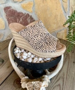The Ranch House Sale Billions Faux Cheetah Wedge