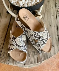 The Ranch House Push It Snake Sandal Sale