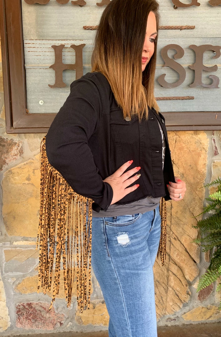 The Ranch House Sale Scully Leopard Fringe Jacket 3 The Ranch House Sale Scully Leopard Fringe Jacket