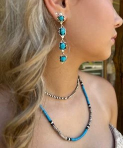 The Ranch House Accessories Summer Love Turquoise Necklace