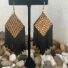 The Ranch House Drop It Low Leather Earrings