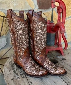 The Ranch House Collections Corral Marry Me Boots - Saddle