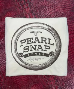 The Ranch House Cream Pearl Snap Fever Tee Sale