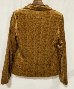 MOLLIE BRACKEN Sale Flower Power Velvet Blazer