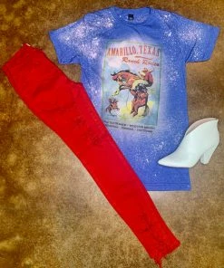 The Ranch House Tops Amarillo Rodeo Graphic Tee