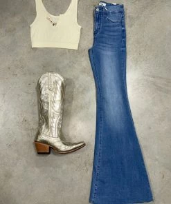 L&M Your Basic Bell Bottoms Women