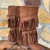 The Ranch House Native Beauty Fringe Boot Boots