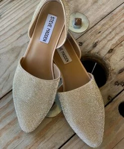 The Ranch House Steve Madden Talent-R Rhinestone Flats