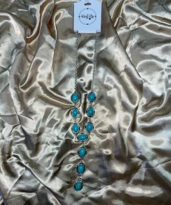 West & Co. Accessories Raining Turquoise Necklace