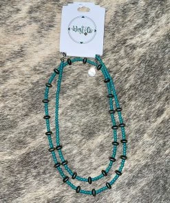 West & Co. Simple But Sweet Turquoise Necklace