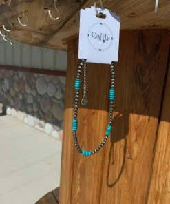 West & Co. Just A Touch Of Turquoise Choker
