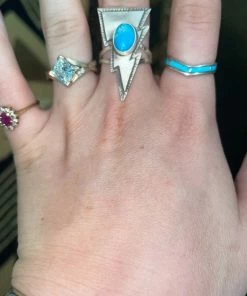 The Ranch House Lightning Bolt Ring