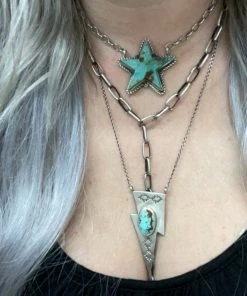 The Ranch House Accessories The Turquoise Star Necklace