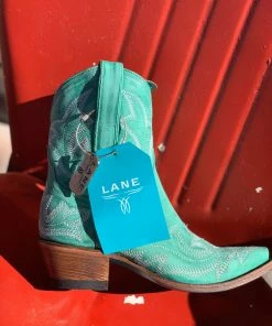 Women Lane Saratoga Taos Turquoise Bootie