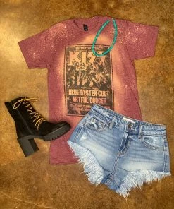 The Ranch House Fringy Fly Denim Shorts Women