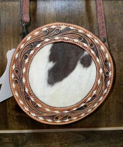 American Darling Rosenberg Cowhide Circle Purse