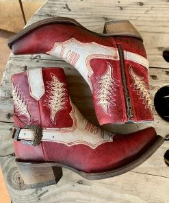 The Ranch House Collections Corral Rolling Stones Booties