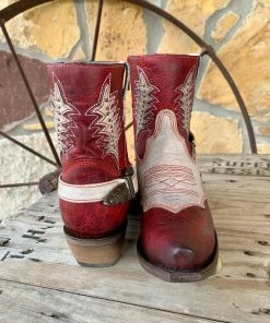 The Ranch House Collections Corral Rolling Stones Booties