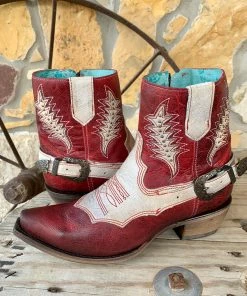 The Ranch House Collections Corral Rolling Stones Booties