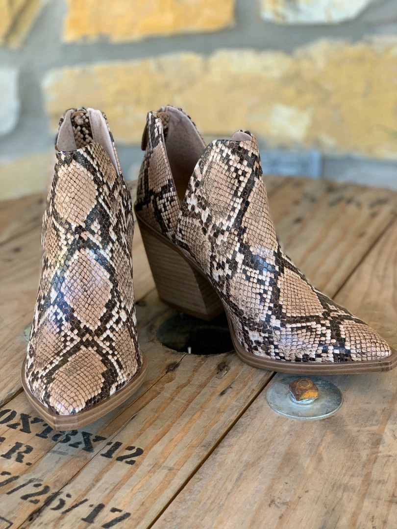 The Ranch House Shoes Steve Madden Alyse Snake Bootie 3 The Ranch House Shoes Steve Madden Alyse Snake Bootie