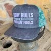 The Ranch House Hats Ridin' Bulls Punchin Fools Cap By Dale Brisby