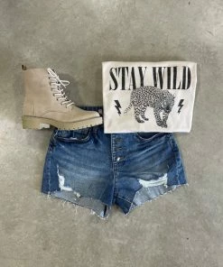 Tris Bien Stay Wild Graphic Tee Women