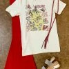 The Ranch House 12 Days Of Cowboy Christmas Tee Women