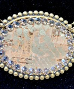 The Ranch House Sale Bronze Oval Python Necklace