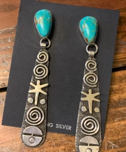 The Ranch House Petroglyph Turquoise Set Accessories 11 The Ranch House Petroglyph Turquoise Set Accessories
