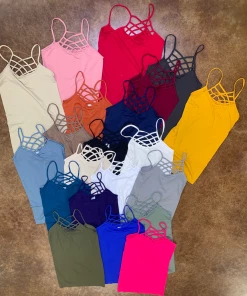 The Ranch House Basic Criss Cross Camis